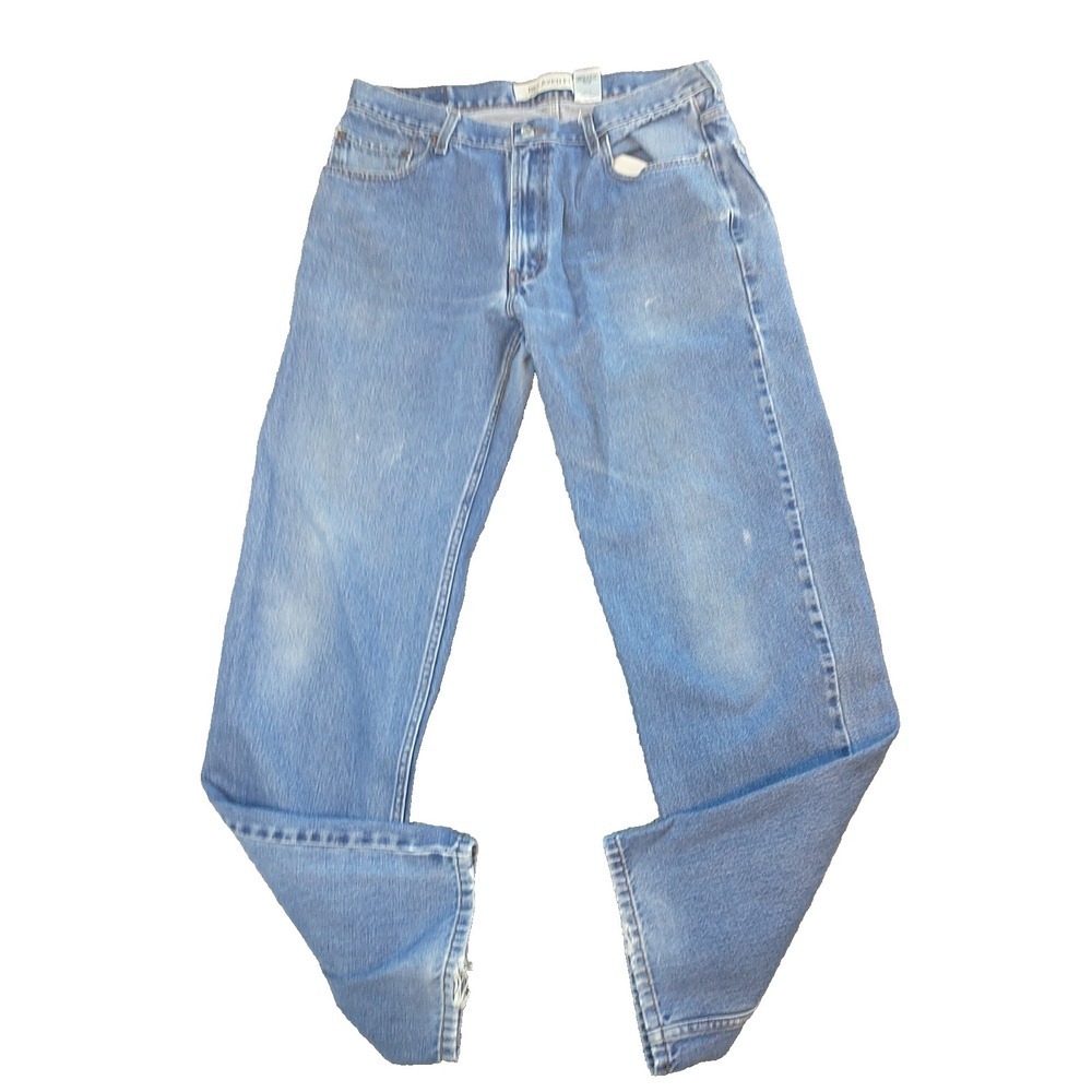 Levis 550 Relaxed Fit Jeans Mens 36x36 Medium Wash Blue Denim Tapered Leg 00550